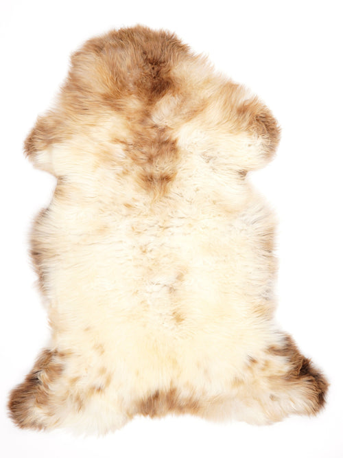 British Multicolour Sheepskin Rug XL