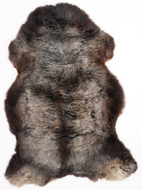 British Multicolour Sheepskin Rug XL