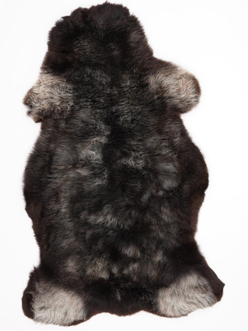 British Multicolour Sheepskin Rug XXL