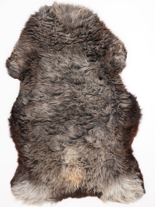 British Multicolour Sheepskin Rug XXXL