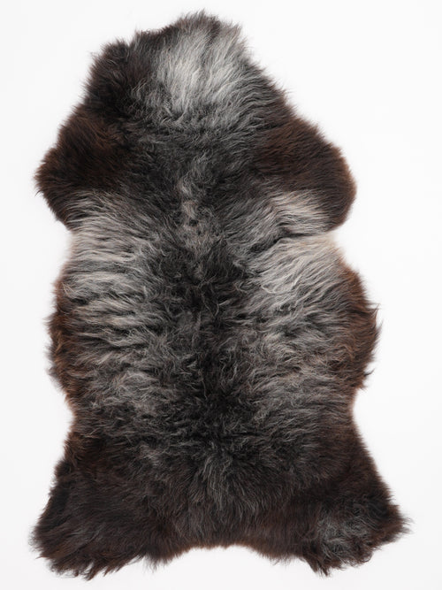 British Multicolour Sheepskin Rug XL