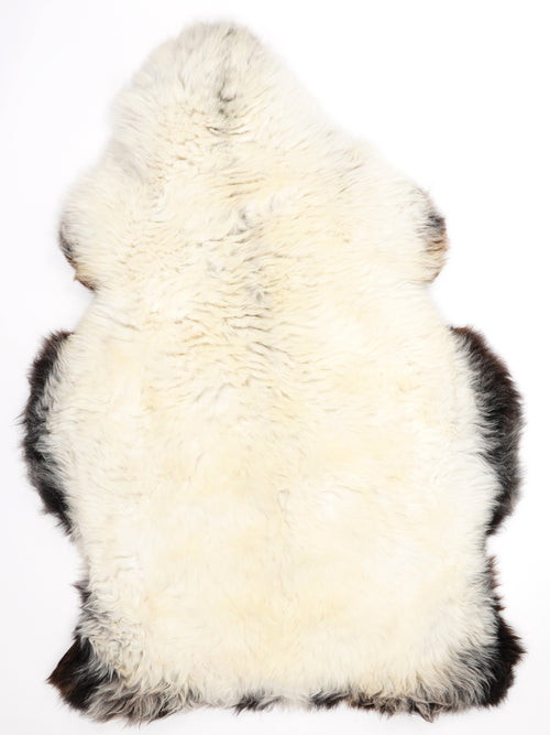 British Multicolour Sheepskin Rug XL