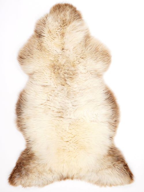 British Multicolour Sheepskin Rug XL