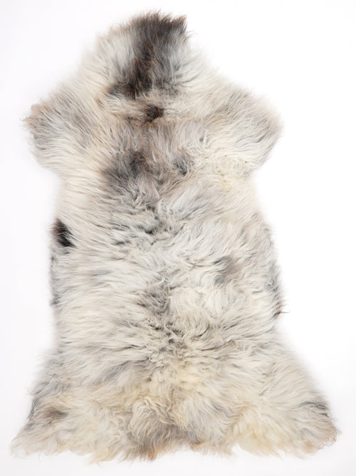 British Multicolour Sheepskin Rug XXL