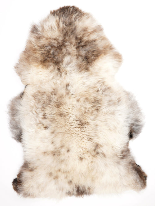 British Multicolour Sheepskin Rug XXL