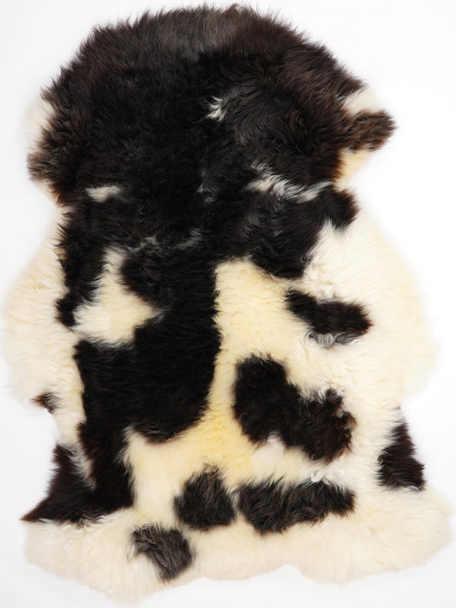 British Multicolour Sheepskin Rug XL