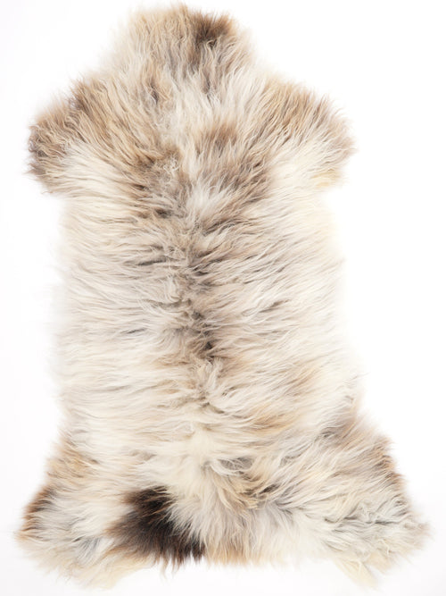 British Multicolour Sheepskin Rug XXL