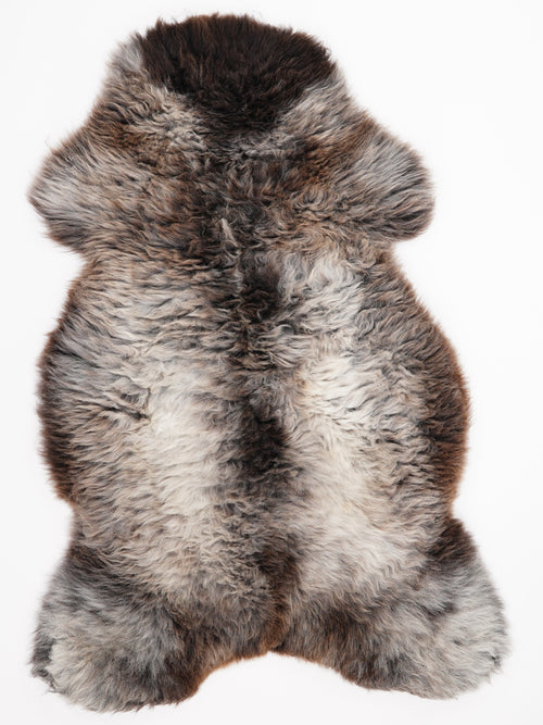 British Multicolour Sheepskin Rug XXL