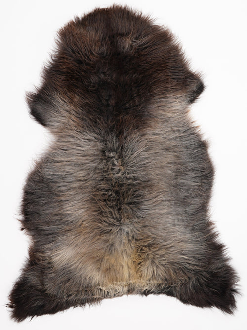 British Multicolour Sheepskin Rug XL