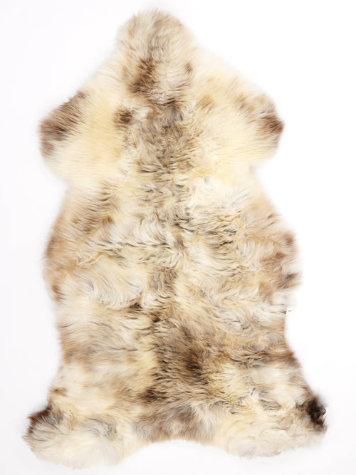 British Multicolour Sheepskin Rug L