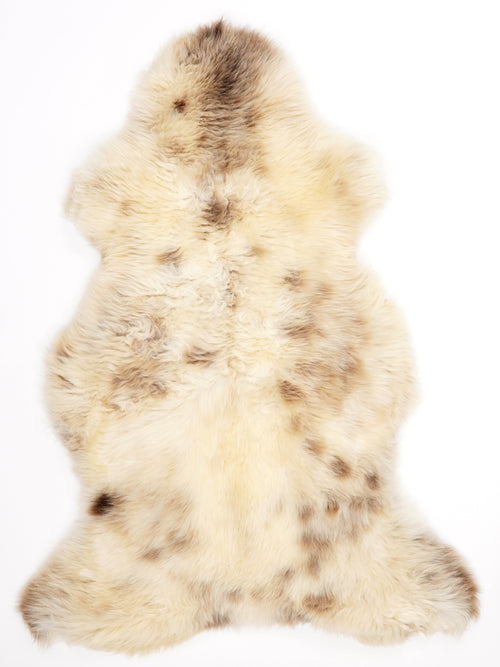 British Multicolour Sheepskin Rug L