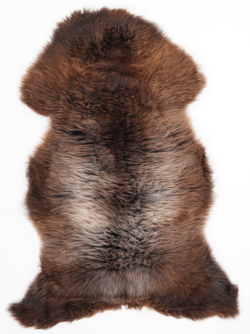 British Multicolour Sheepskin Rug XL