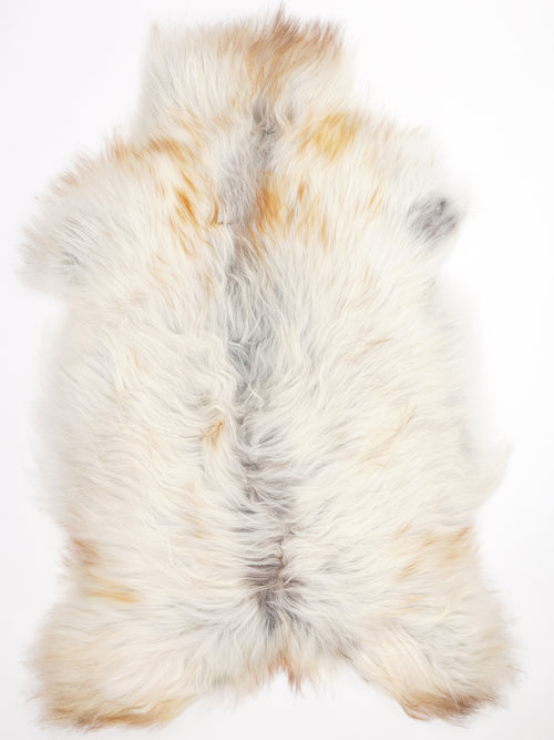 Icelandic Multicolour Sheepskin Rug XXL
