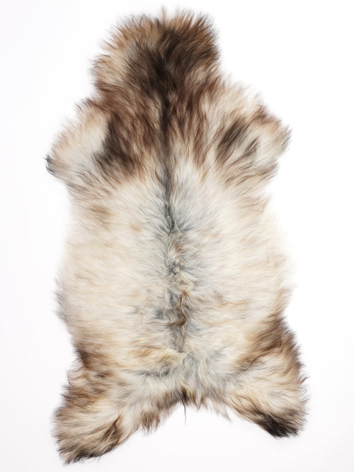 Icelandic Grey Sheepskin Rug XXL