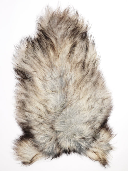 Icelandic Grey Sheepskin Rug XXL