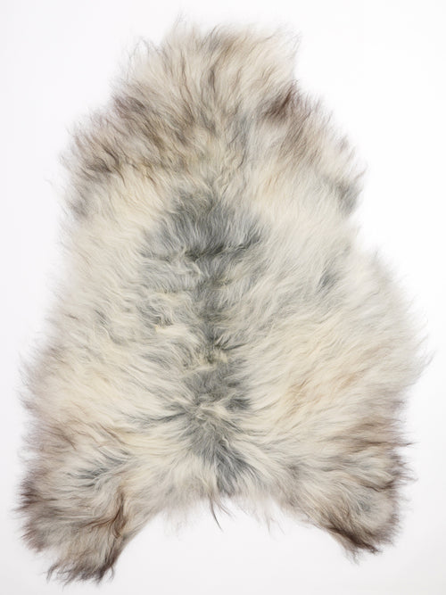 Icelandic Grey Sheepskin Rug XL