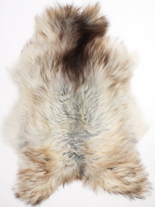 Icelandic Grey Sheepskin Rug XXL