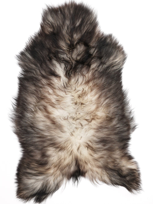 Icelandic Grey Sheepskin Rug XL
