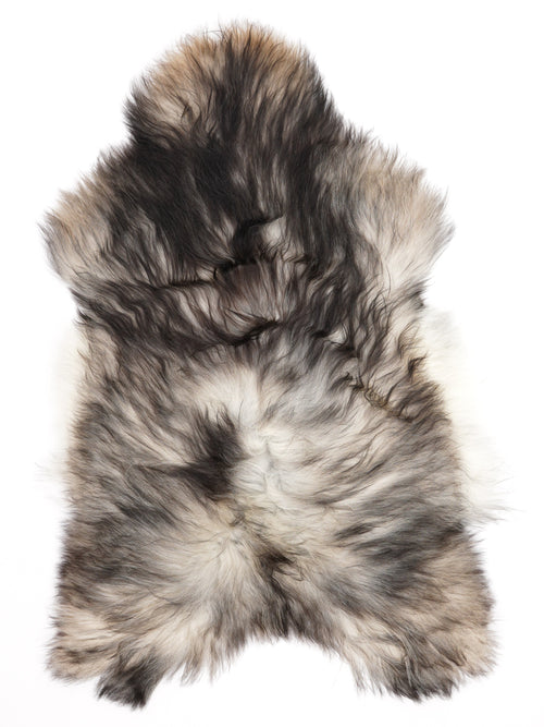 Icelandic Grey Sheepskin Rug XXL