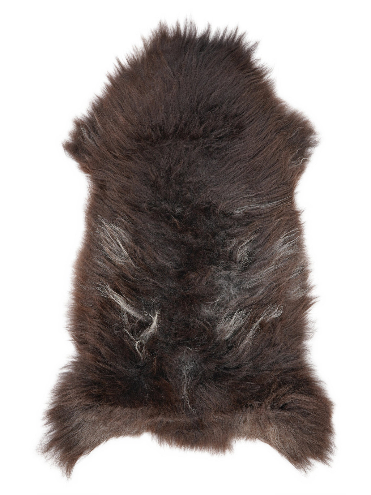 British Multicolour Sheepskin Rug XL