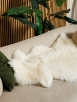 White Sheepskin Rug