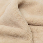 Cashmere & Merino Wool Blanket “Cashmere” Beige | 2-Ply