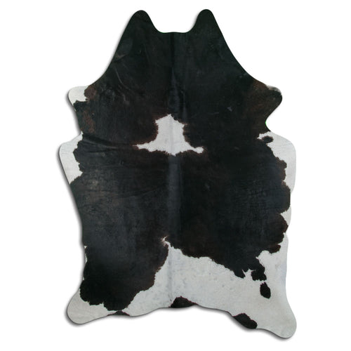 Black & White Cowhide Rug XXL