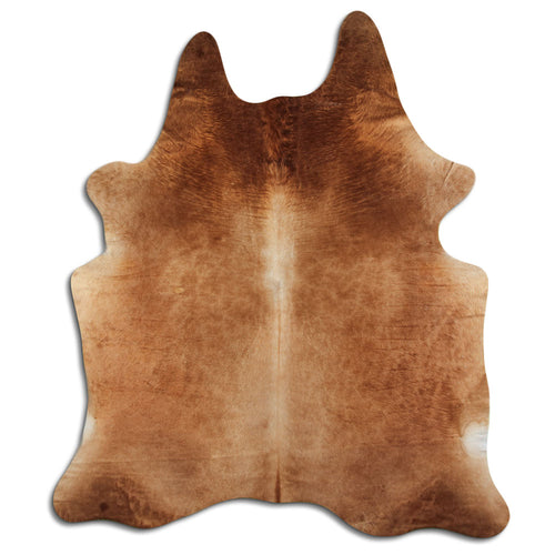 Brown Cowhide Rug XXL