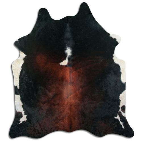 Tricolor Cowhide Rug XXL