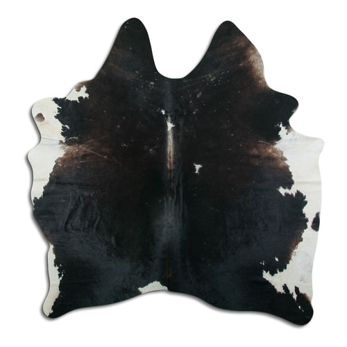 Brown Cowhide Rug L