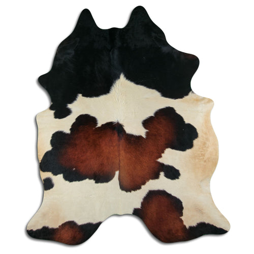 Tricolor Cowhide Rug XXL