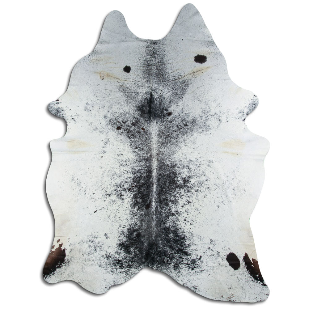 Salt & Pepper Cowhide Rug XXXL