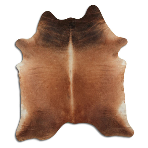 Brown Cowhide Rug XXL