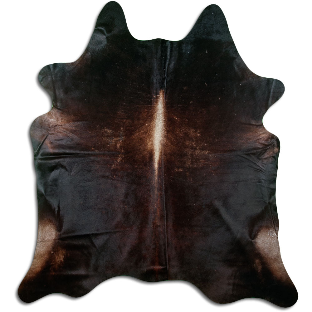 Brown Cowhide Rug XL