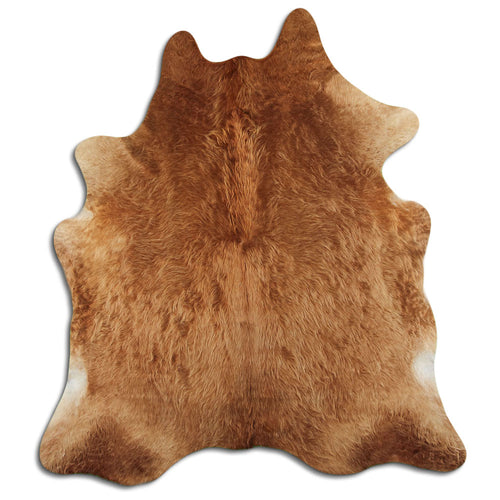 Brown Cowhide Rug XL