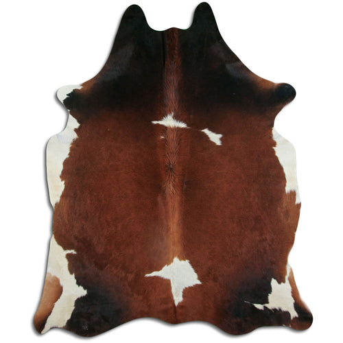 Tricolor Cowhide Rug XXL