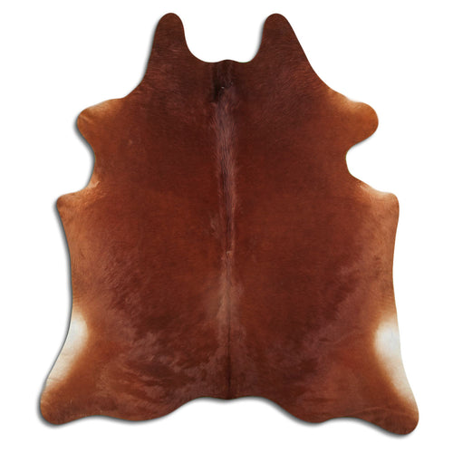 Brown Cowhide Rug XXL