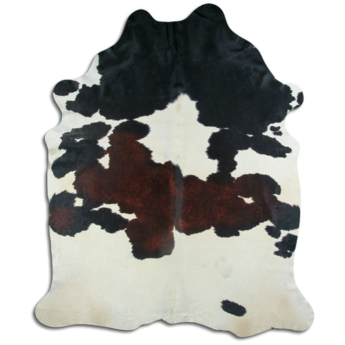 Tricolor Cowhide Rug XXXL
