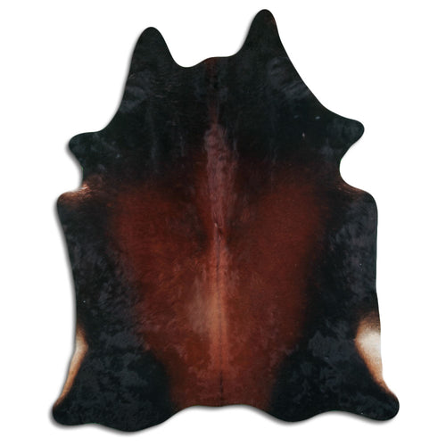 Brown Cowhide Rug XL