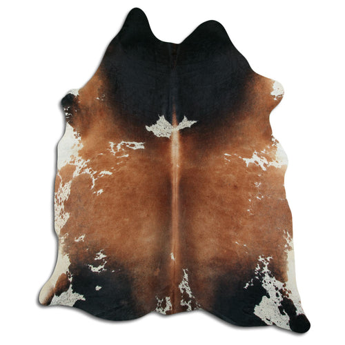 Tricolor Cowhide Rug XXL