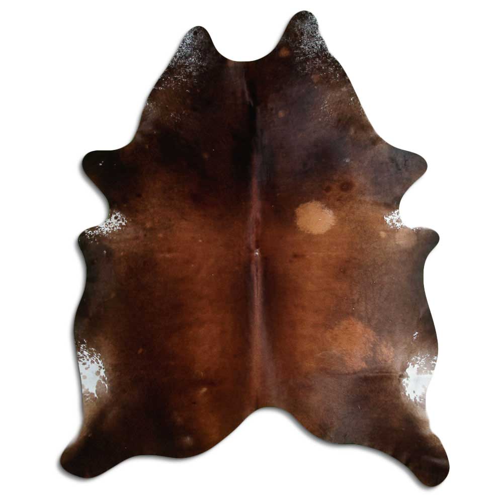 Brown Cowhide Rug XXL