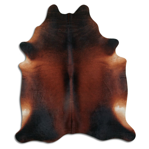 Brown Cowhide Rug XXL