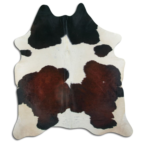 Tricolour Cowhide Rug L