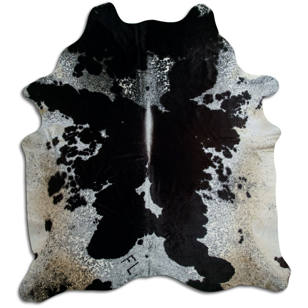 Salt & Pepper Cowhide Rug XXL