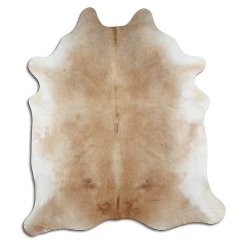 Brown Cowhide Rug L