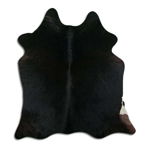 Brown Cowhide Rug L