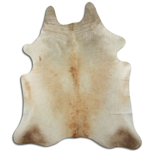 Champagne Cowhide Rug XXL