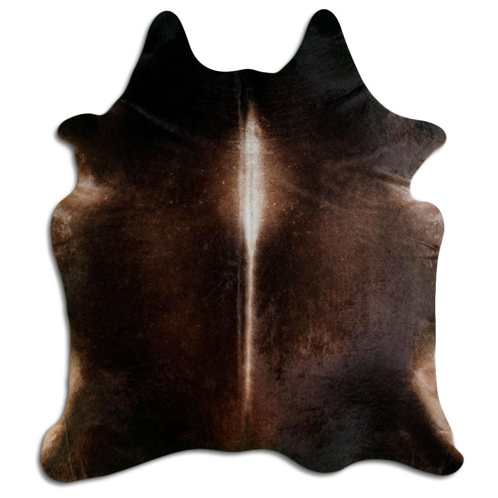 Brown Cowhide Rug XL