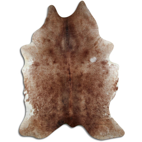 Tan Grey Cowhide Rug XXL