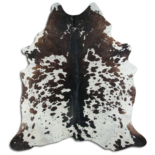 Black & White Cowhide Rug XL